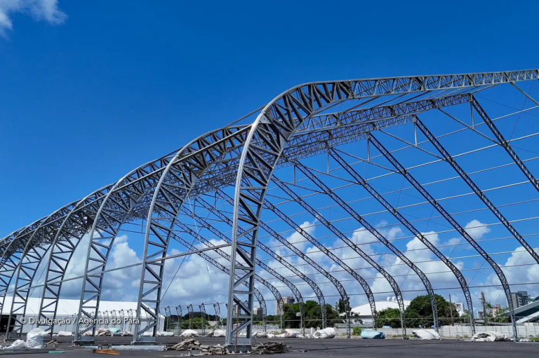 Blue Zone começa a ser montada para a COP30