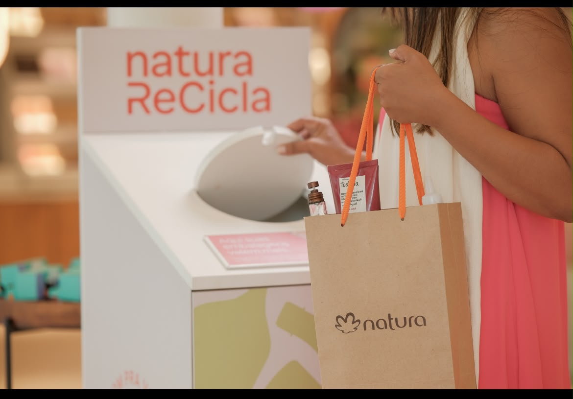 Natura lança novo programa de circularidade e aceita embalagens vazias de qualquer marca de cosméticos